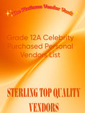 Celebrity Hand Picked 12A Hair Grade vendors List