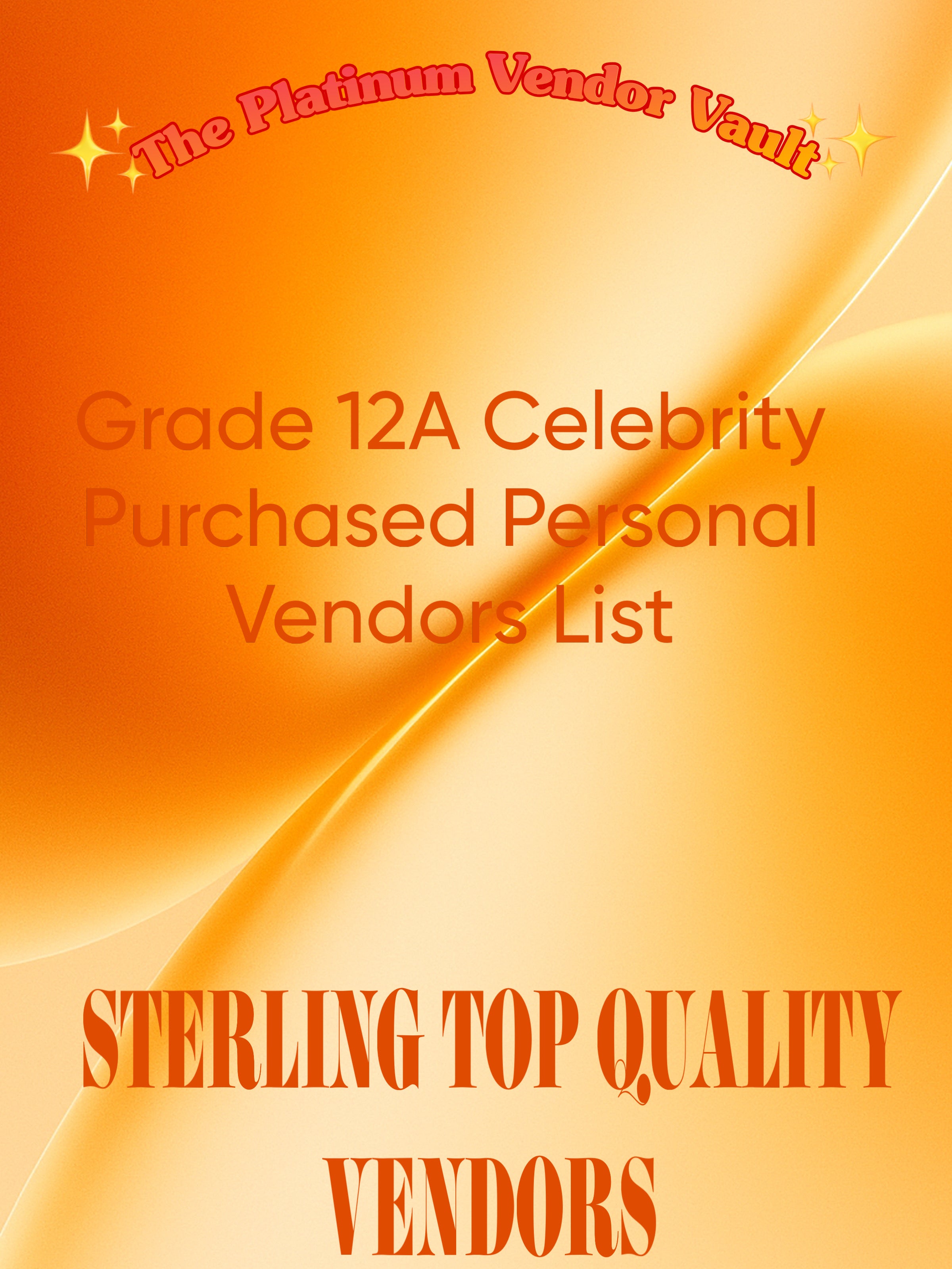 Celebrity Hand Picked 12A Hair Grade vendors List